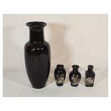 Japanese Porcelain Vases 4' & 11'