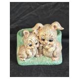 Vintage Napco Ceramic Bunny Planter 5ï¿½'W 6' T