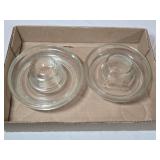 Clear Glass Chick / Chicken Waterers
