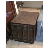 MCM Style End Table (Contents not included) 20'W
