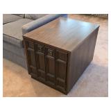 MCM Style End Table (Contents not included) 20'W