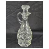 Vtg Anchor Hocking Star of David Cruet 7ï¿½'