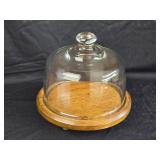 Vintage Cheese Dome 7ï¿½'W 7'T