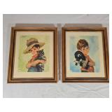 Vintage john Strevens Framed Art 12ï¿½'x 10ï¿½'