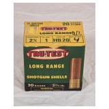 Vintage Tru Test Box w/ 20ga Reloads