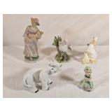 Assorted Ceramic Figures