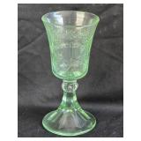 Indiana Glass Tiara Pale Green Pressed Glass