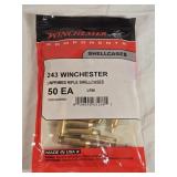 243 Winchester Brass Cases For Reloading