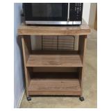 Wooden Microwave Stand 24ï¿½'W 19'D 31ï¿½'T