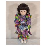 Vintage 16ï¿½' Porcelain Doll