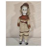 Vintage 19' Porcelain Doll