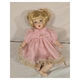 Vintage Porcelain Doll 12'