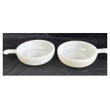 2) 11oz Glasbake Dishes