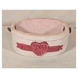 Handmade Ceramic Basket 3'T 7ï¿½'W