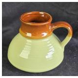 Stoneware Brown & Beige No-Spill Mug