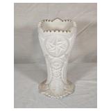 White Ceramic Vase 9' tall
