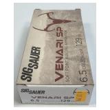 (SC) 11 Rounds Sig Sauer Venari SP 6.5 Creedmore
