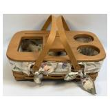 (D) LONGABERGER CAR CADDY CARRIER ORGANIZER