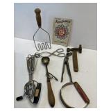 (C) Vintage Kitchen Items as Shown