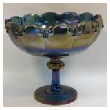 (B) Vintage Indiana Glass Garland Carnival Glass