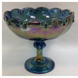 (B) Vintage Indiana Glass Garland Carnival Glass