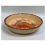 (B) Home Accents Pumpkins & Leaves 10 1/2' Round
