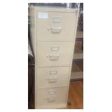 Legal Size 4 Drawer Metal File Cabinet with Keys