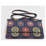 (D) Vera Bradley Wallet Crossbody 'Center Stage