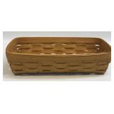 (D) Longaberger Bread Basket2008 JW 14.75' X