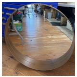 IKEA Stockholm Mirror 31.5"-Diameter Walnut
