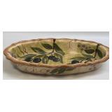 (B) OLIVES BY TABLETOPS UNLIMITED HAND PAINTED