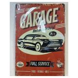 (C) Retro Style Metal Sign 11.5' x 7.5' as Shown