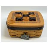 (D) LONGABERGER Father's Day Tic Tac Toe Basket