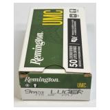 (SC) Full Box Remington UMC 9MM Luger FMJ
