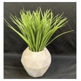 (C) Modern Artificial Greenery Plant in Ceramic
