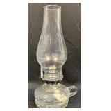 (C) Vintage Lamplight Farms USA Clear Glass Globe