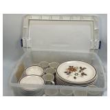(E) The Woodhaven Collection Stoneware Dishes