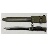 (SC) Spanish WWII Bayonet & Scabbard CETME Bolo