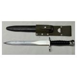 (SC) VINTAGE SWISS M1957 RIFLE BAYONET W/