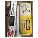 (C) Lot with Gun Cleaning Kit NASCAR Poster etc