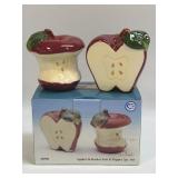 (B) Kitchen Creations Apple Salt and Pepper