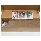 (D) Over 700 Topps Baseball Cards
