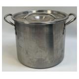 (B) Stainless Steel Pot with Lid