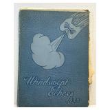(C) 1953 Windswept Echoes Yearbook With Newspaper