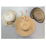 (F) 3 Ladies Hats As Pictured