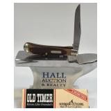(SC) Schrade Old Timer 194OT Gunstock Trapper