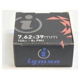 (SC) Full Box Igman 7.62 X 39 FMJ