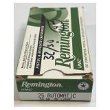 (SC) Full Box Remington 25 Automatic