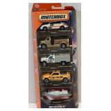 (C) 5 Matchbox As Shown NIB MBX Rescue IV