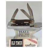 (SC) Vintage '80s Schrade USA 89OT Old Timer